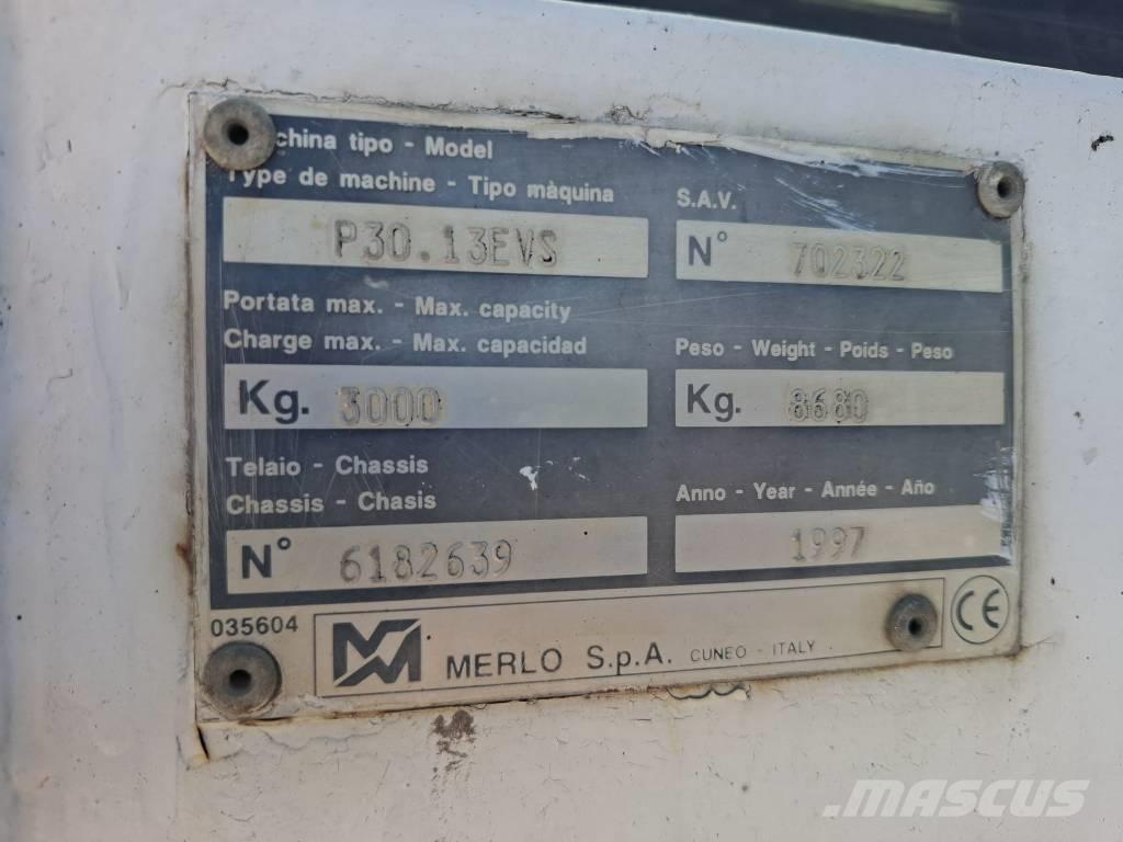 Merlo P 30.13 EVS Boom i dipper strele