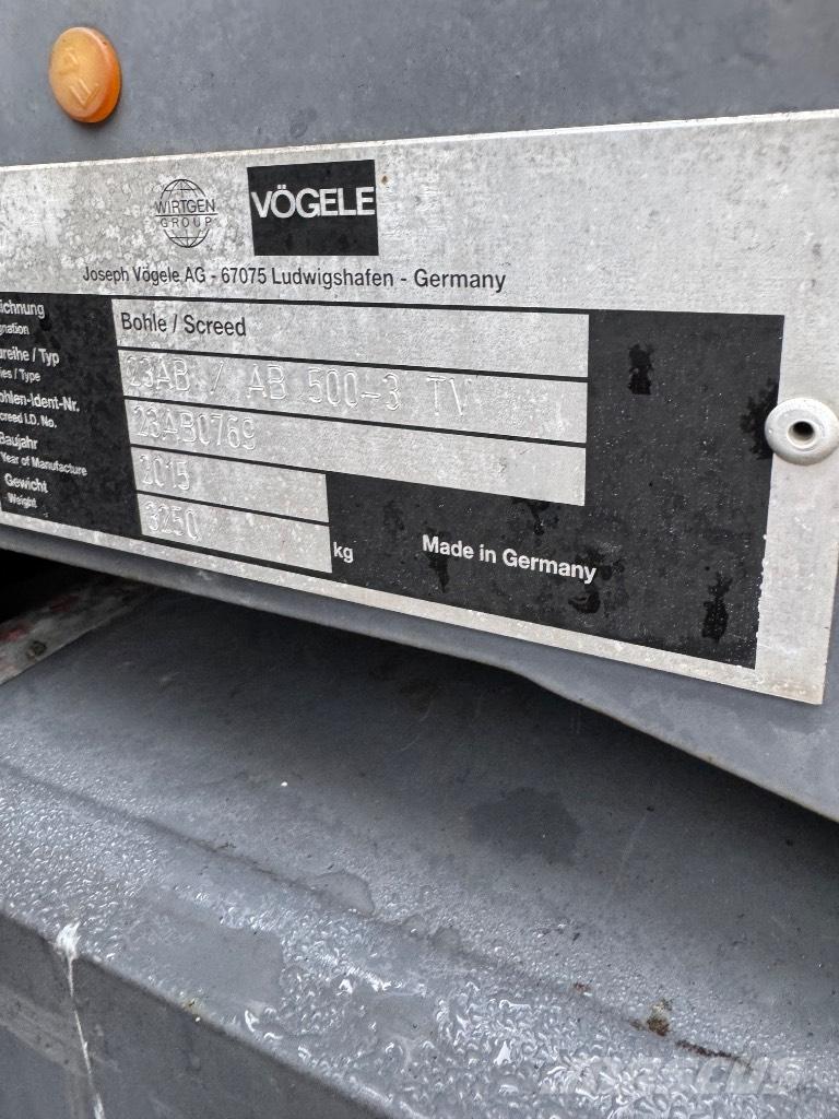 Vögele 1800-3 Asfaltni finišeri