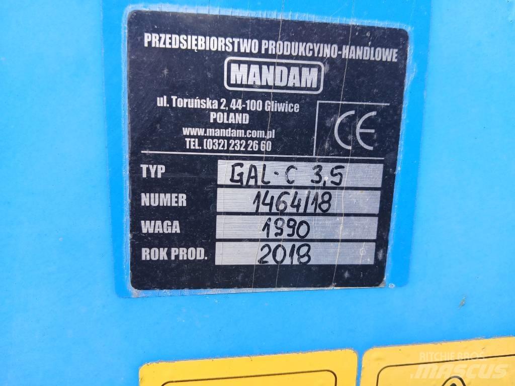 Mandam GAL C 3,5 Tanjirače