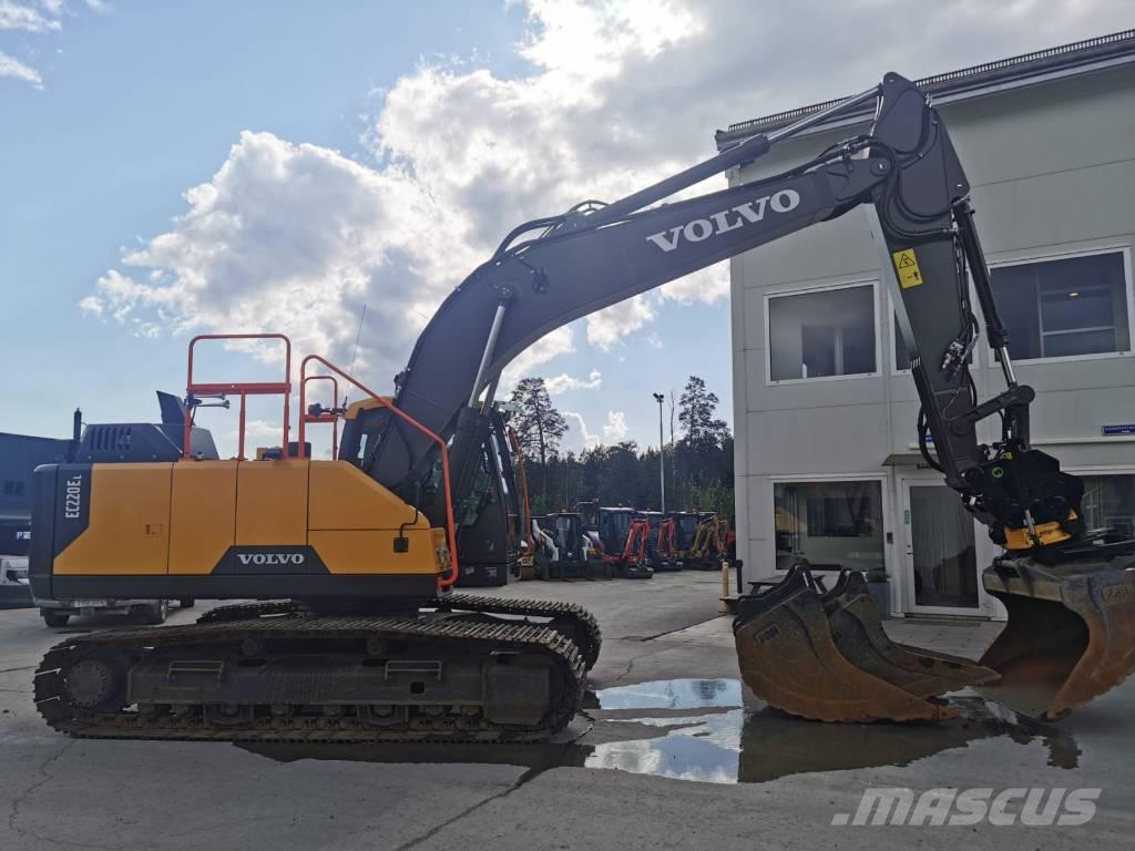 Volvo EC 220 EL Bageri guseničari