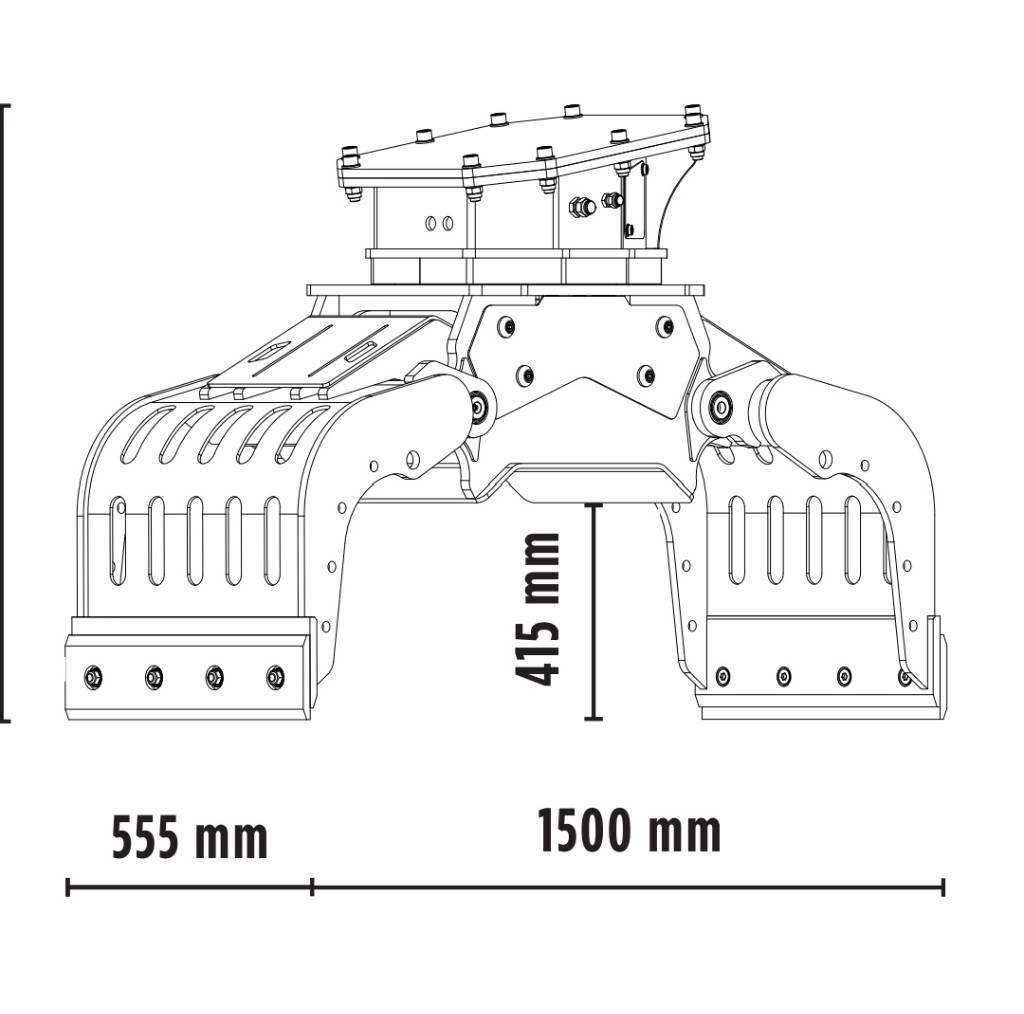 MB Crusher MB-G500 Ostale komponente za građevinarstvo