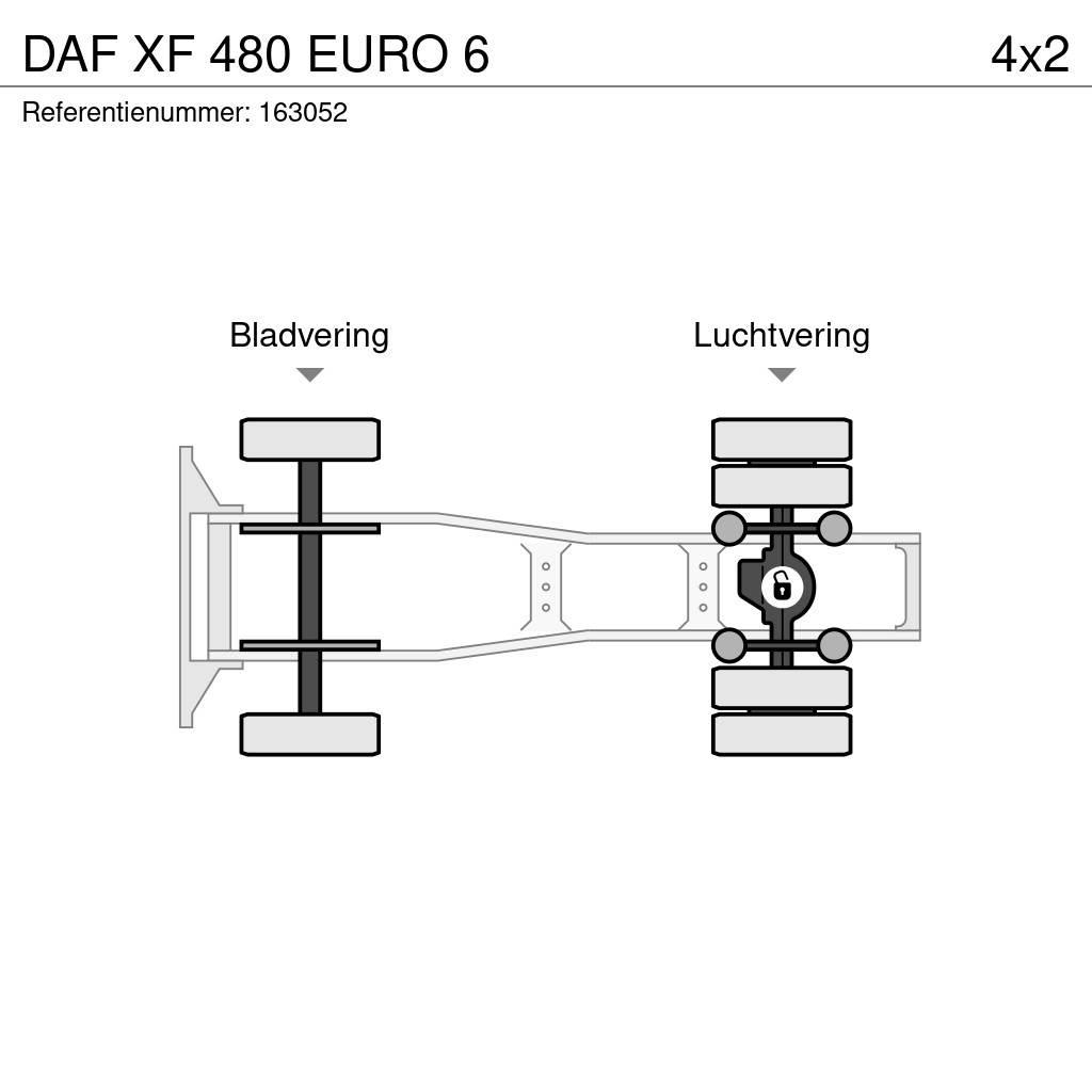 DAF XF 480 EURO 6 Tegljači