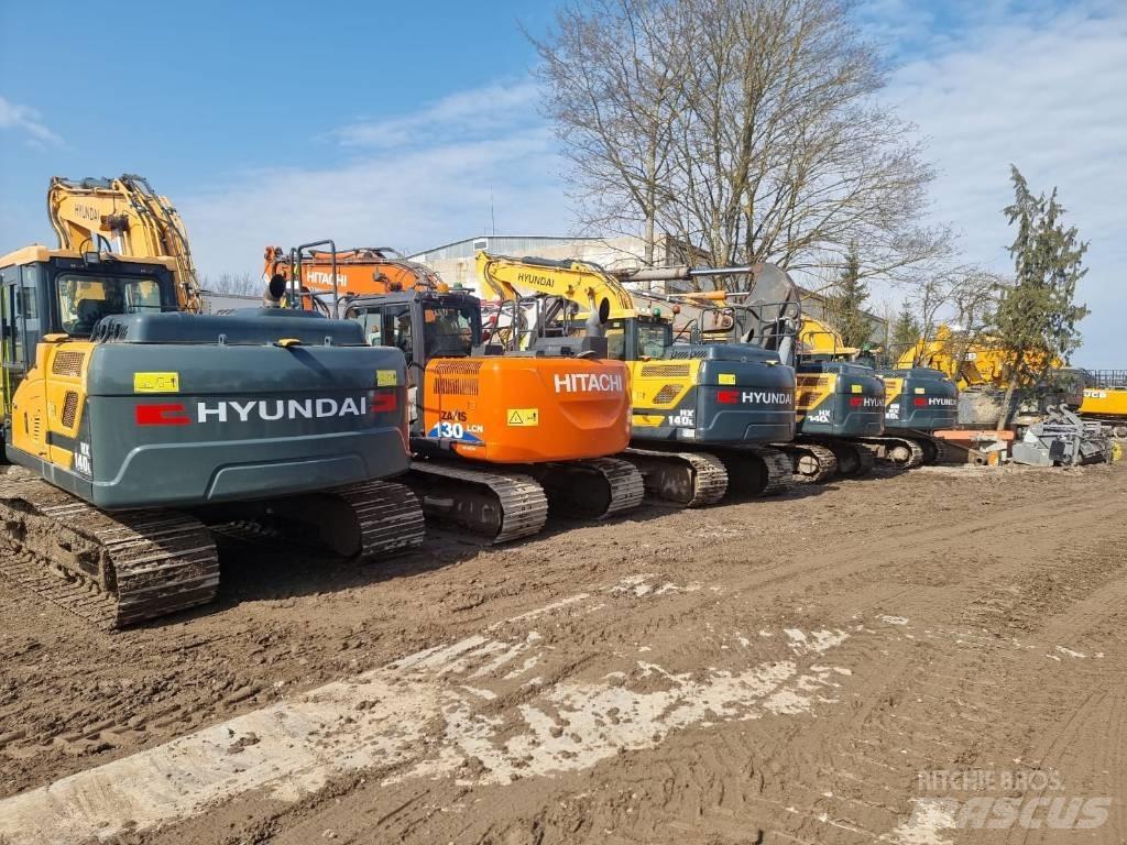 Hyundai HX 140 L Bageri guseničari