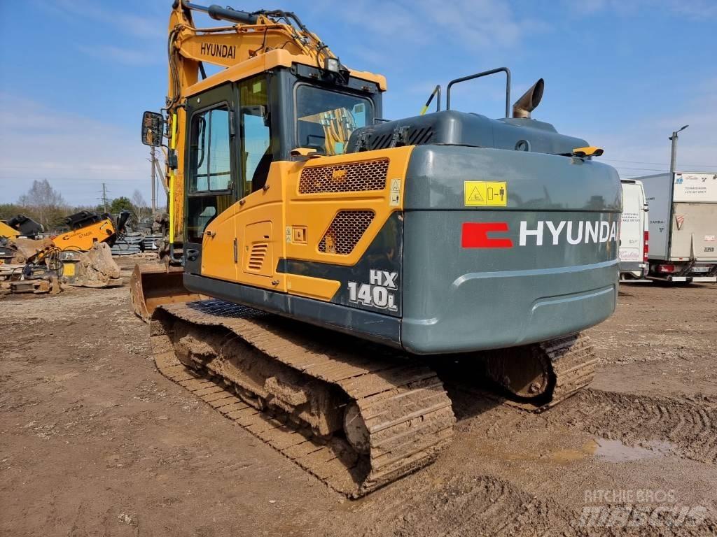 Hyundai HX 140 L Bageri guseničari