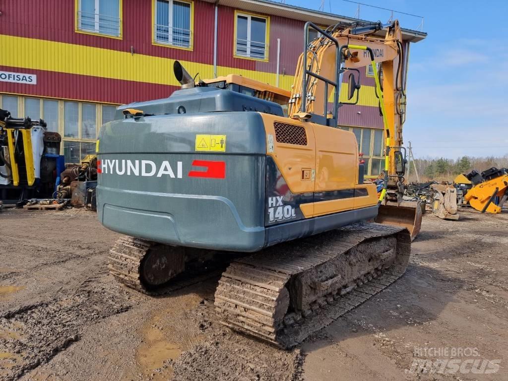 Hyundai HX 140 L Bageri guseničari