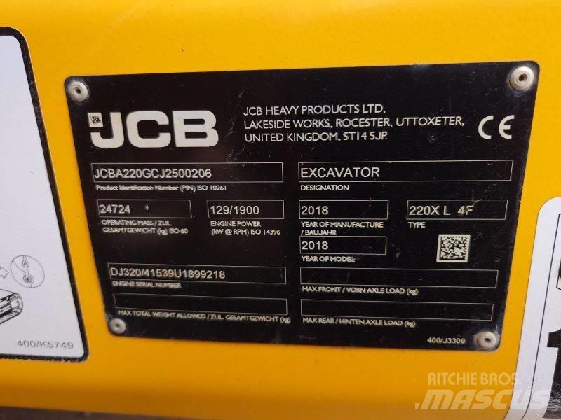 JCB 220 XL 4F Bageri guseničari