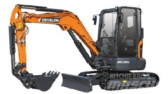 Doosan DX35Z-7 Mini bageri < 7t