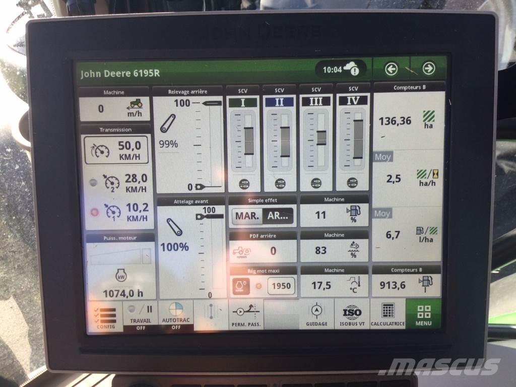 John Deere 6195R Traktori