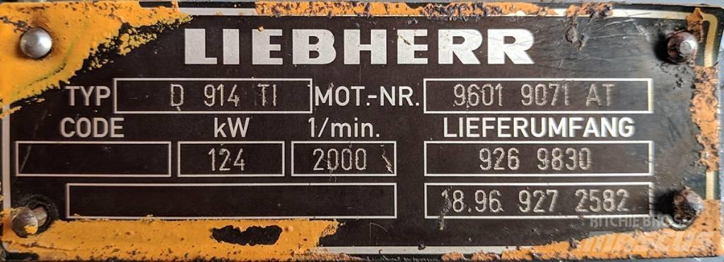 Liebherr D 914 TI Motori za građevinarstvo