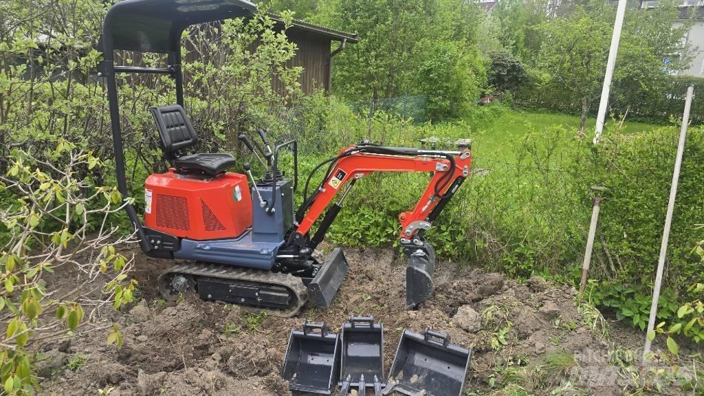 Minigrävmaskin 800kg Mini bageri < 7t