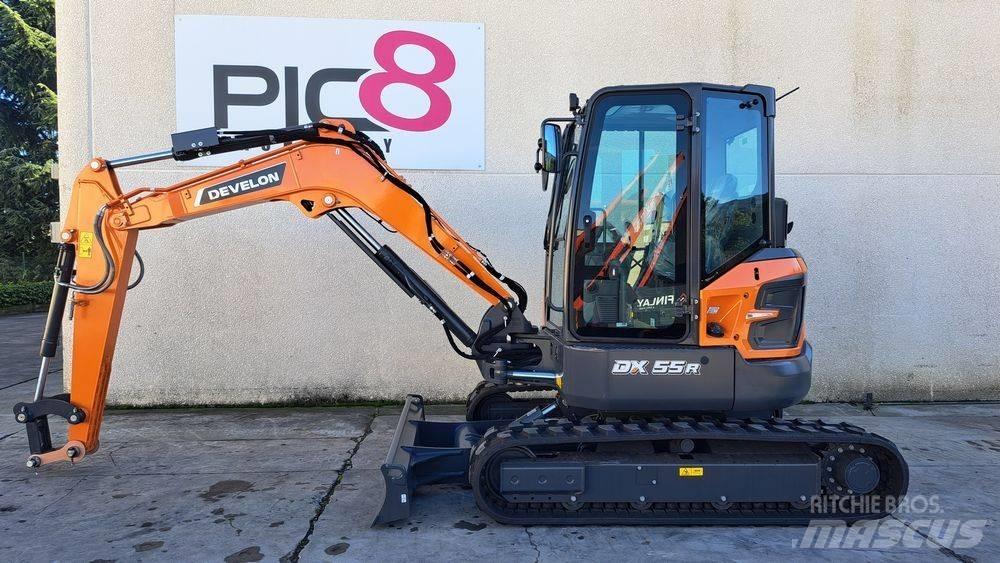Develon DX 55 R-7 Mini bageri < 7t