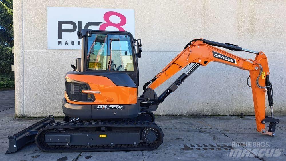 Develon DX 55 R-7 Mini bageri < 7t