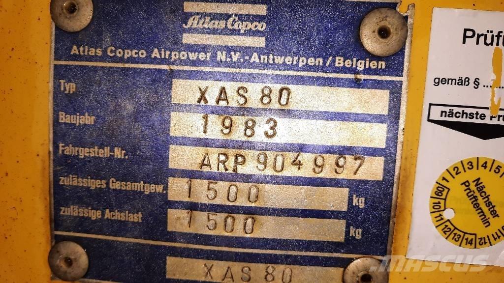 Atlas Copco XAS 80 Kompresori