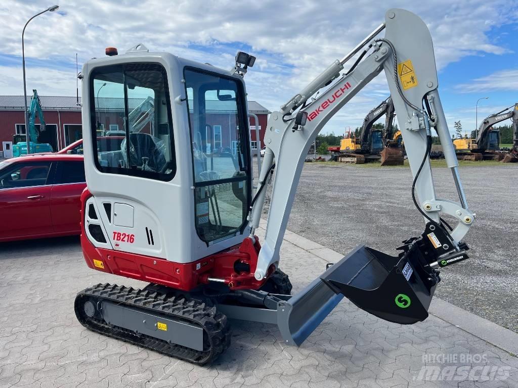 Takeuchi TB216 Mini bageri < 7t