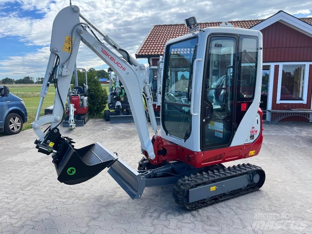 Takeuchi TB216 Mini bageri < 7t