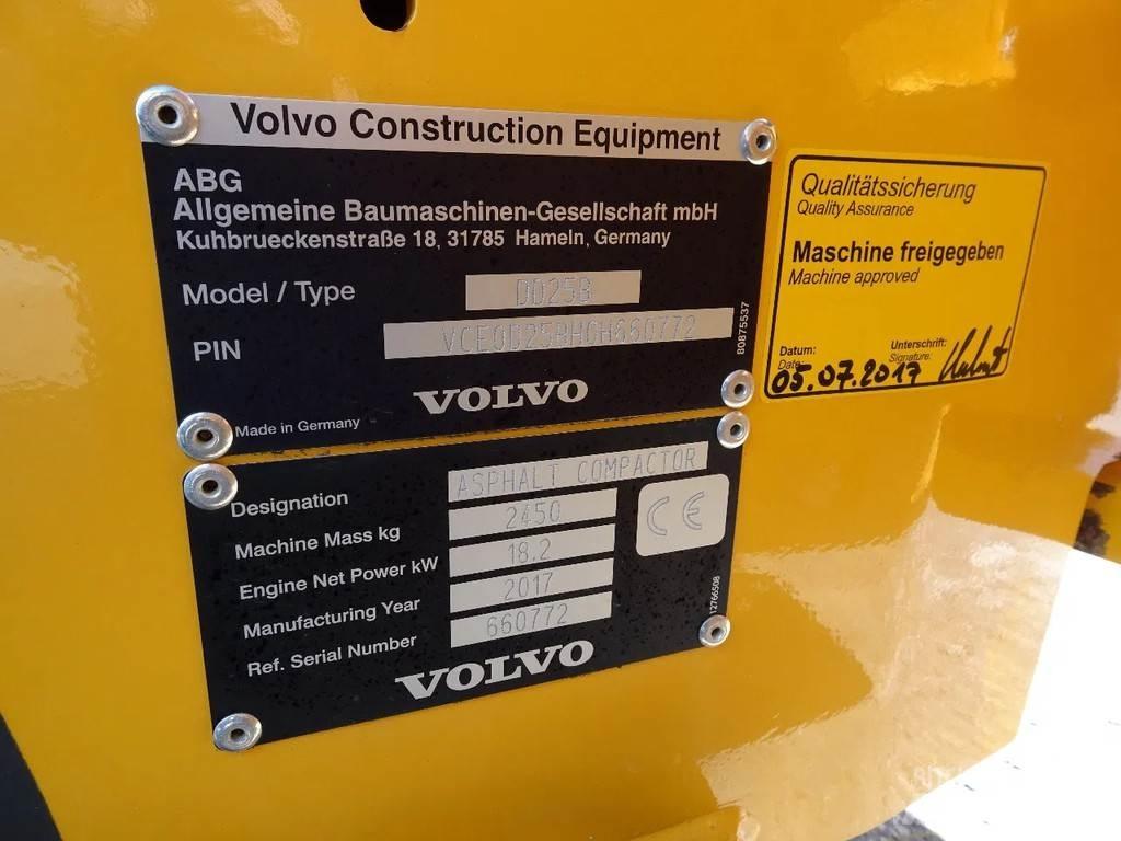 Volvo DD25B Valjci sa duplim bubnjem