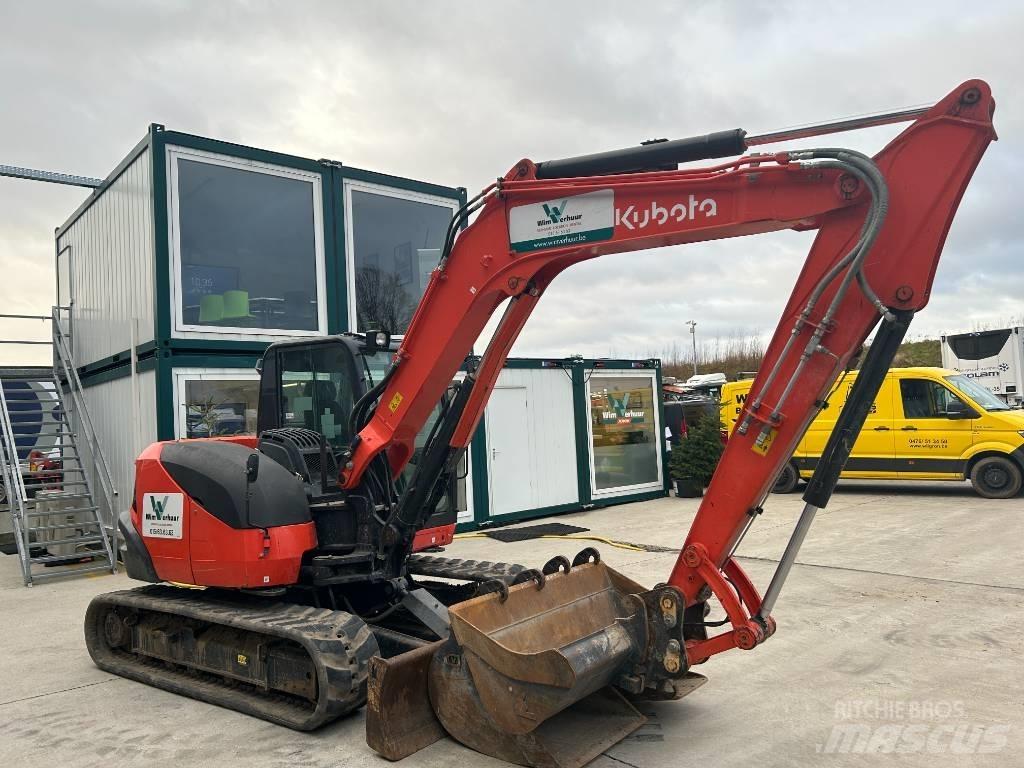 Kubota KX 080-4 Midi bageri 7t – 12t