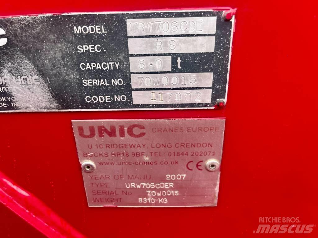 Unic URW 706 Polovni mini kranovi