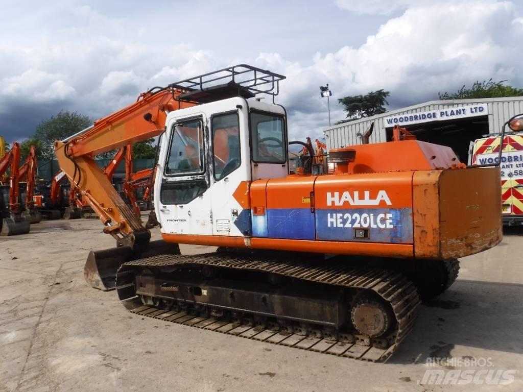 Halla HE220LCE Bageri guseničari