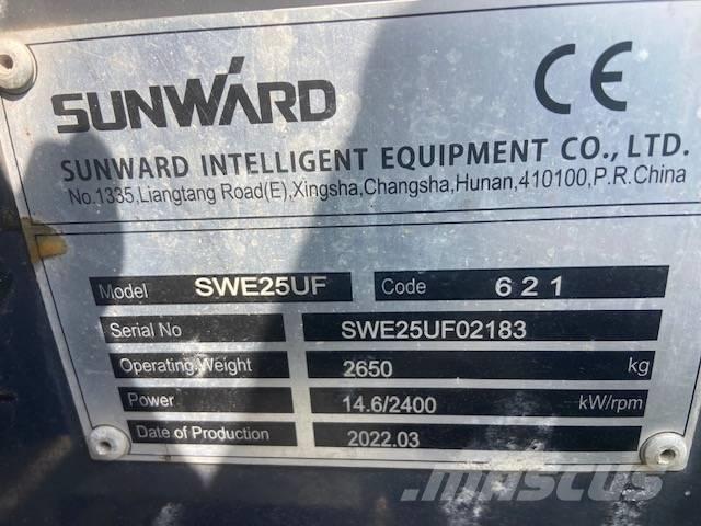 Sunward SWE 25 UF Mini bageri < 7t