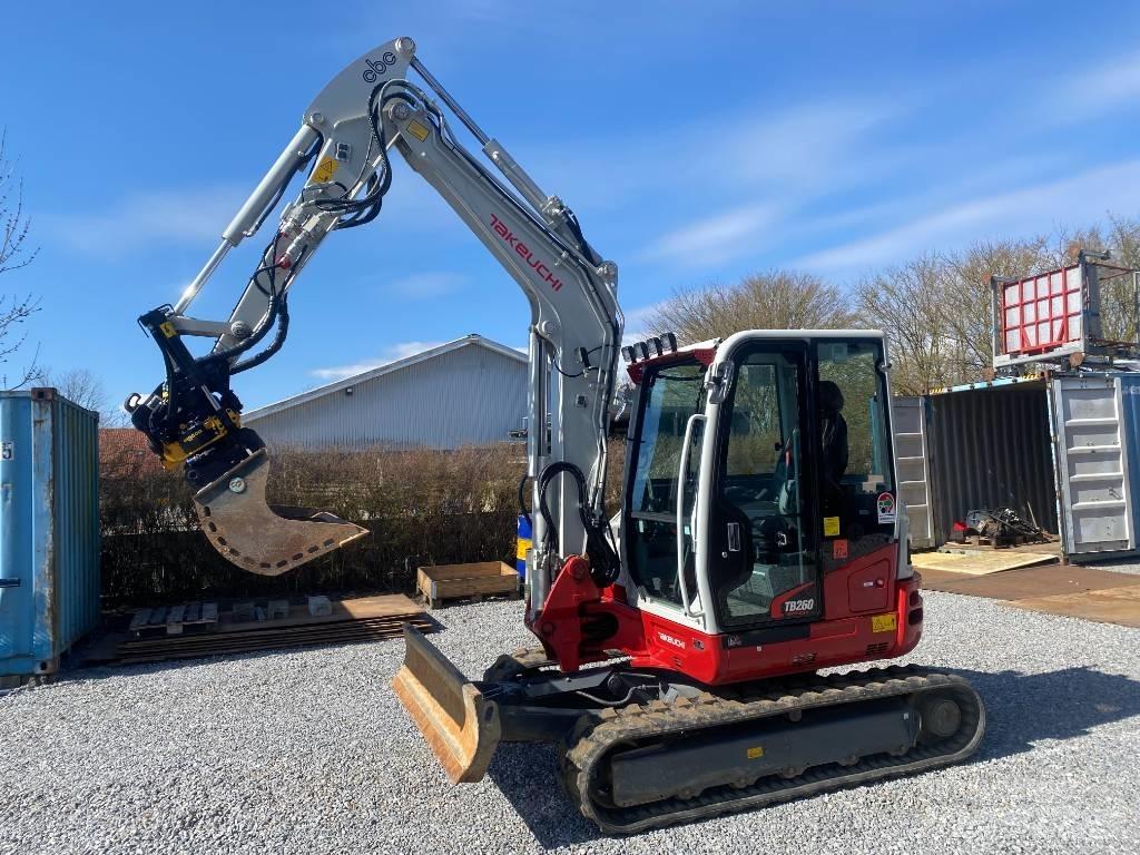 Takeuchi TB 260 Mini bageri < 7t
