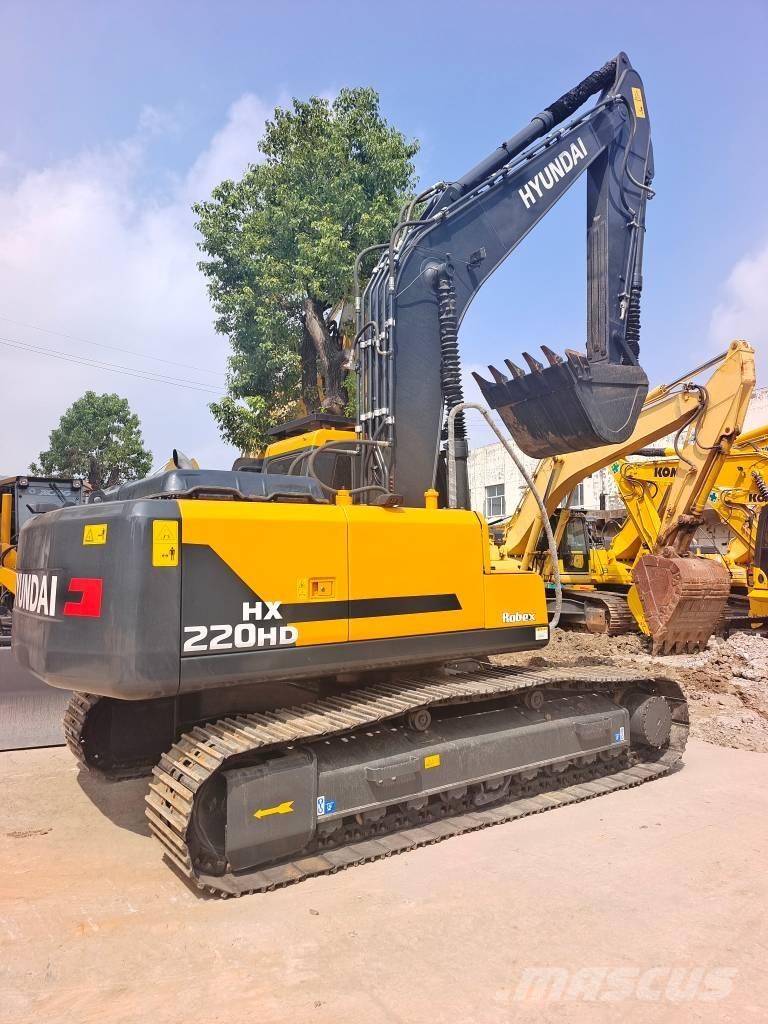 Hyundai HX 220 HD Bageri guseničari