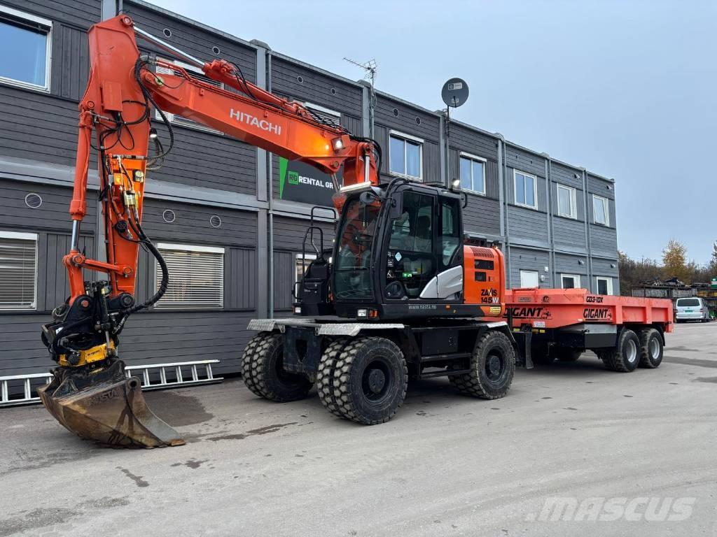 Hitachi ZX 145 W-6 Bageri točkaši