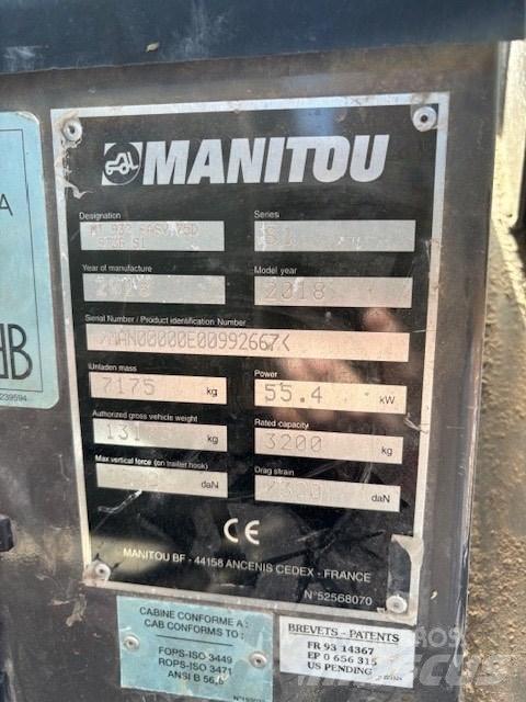 Manitou MT 932 Teleskopski viljuškari