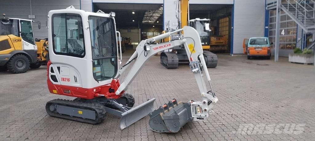 Takeuchi TB 216 A Mini bageri < 7t