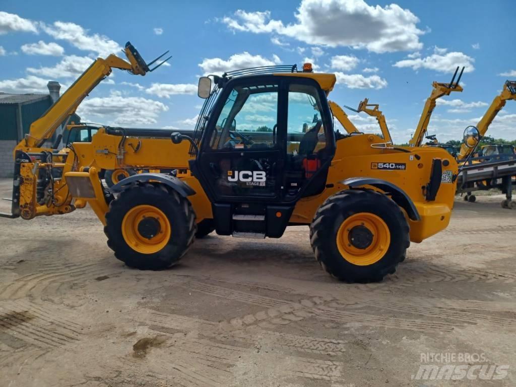 JCB 540-140 Teleskopski viljuškari