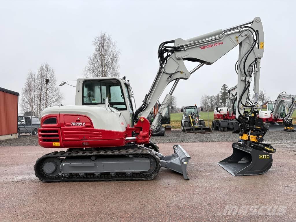Takeuchi TB290 Midi bageri 7t – 12t