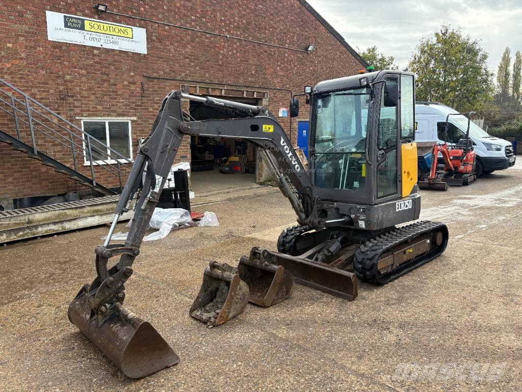 Volvo ECR 25 D Mini bageri < 7t