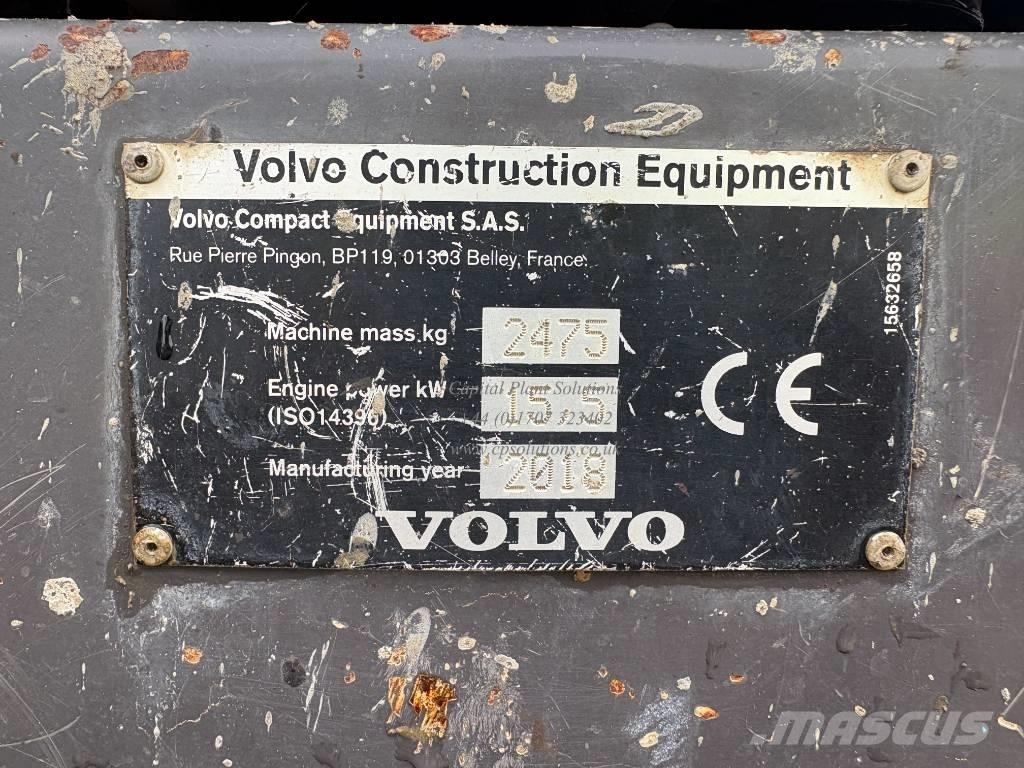 Volvo ECR 25 D Mini bageri < 7t