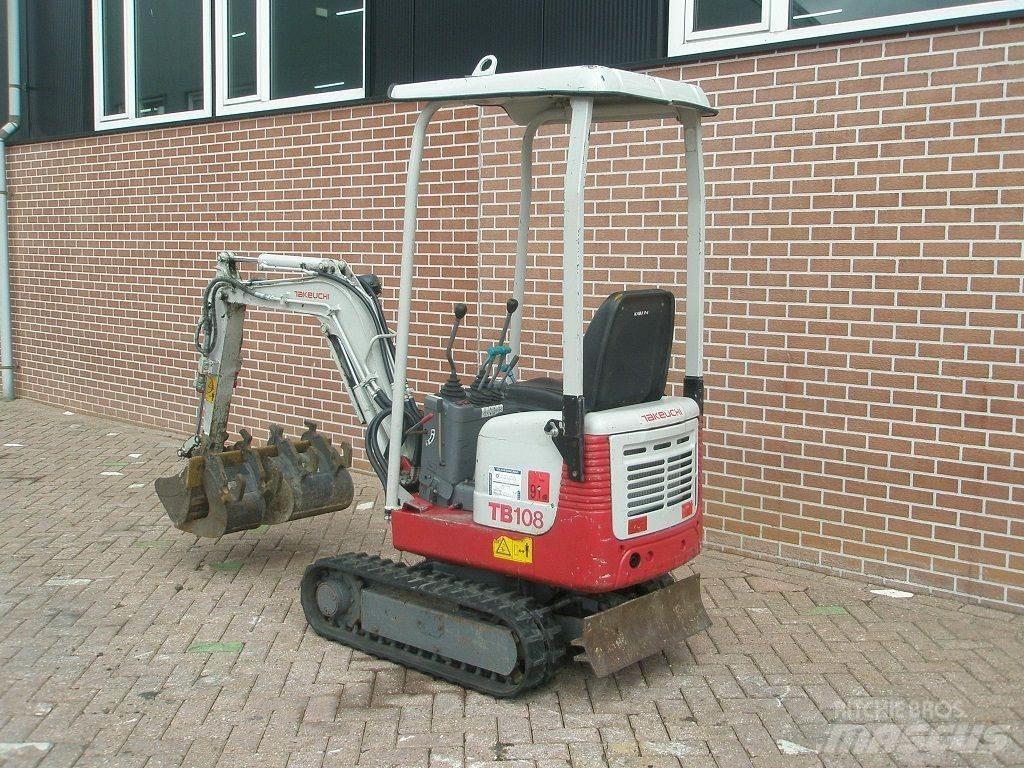 Takeuchi TB108 Mini bageri < 7t