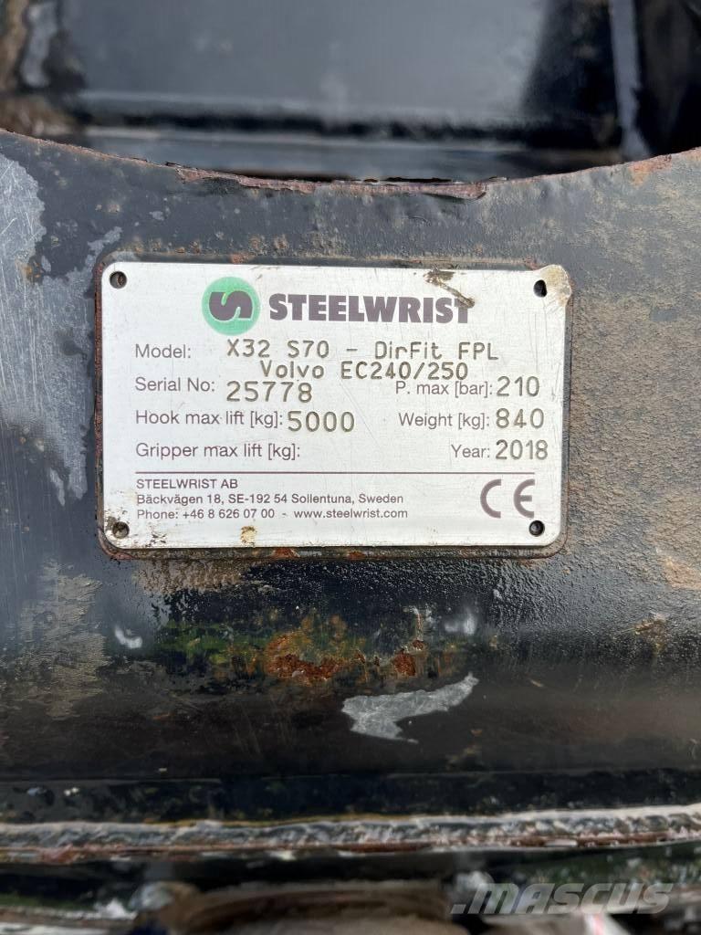 Steelwrist X32 Rotatori za građevinarstvo