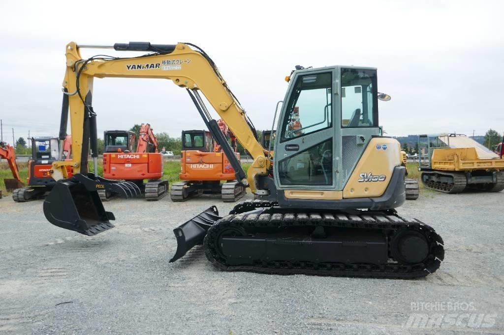 Yanmar SV 100-1 Bageri guseničari