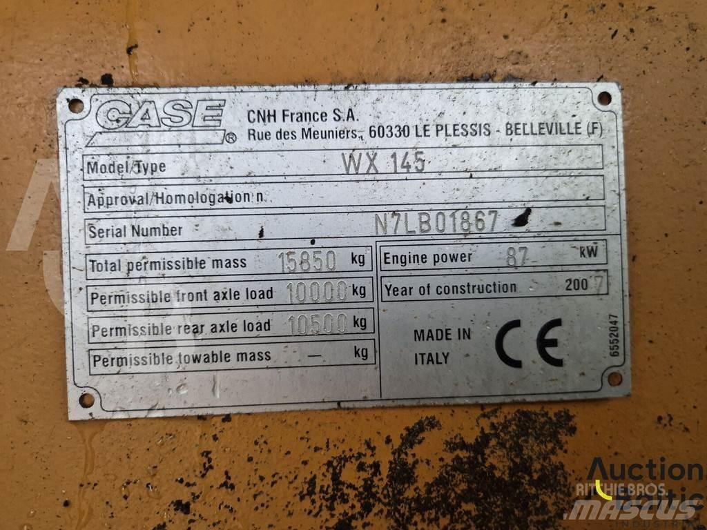 CASE WX 145 Bageri točkaši