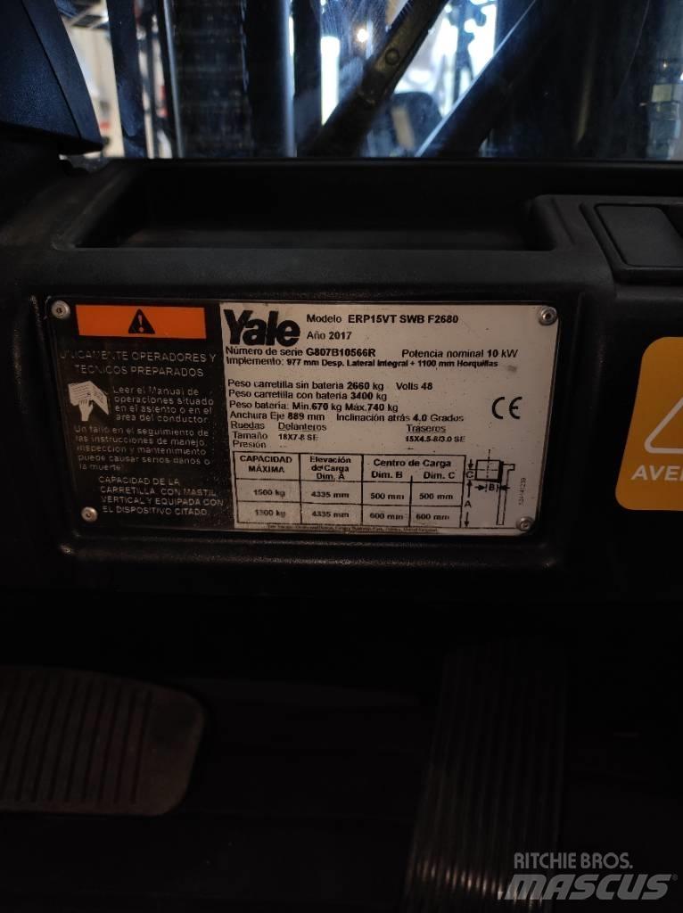 Yale ERP15VT SWB Električni viljuškari