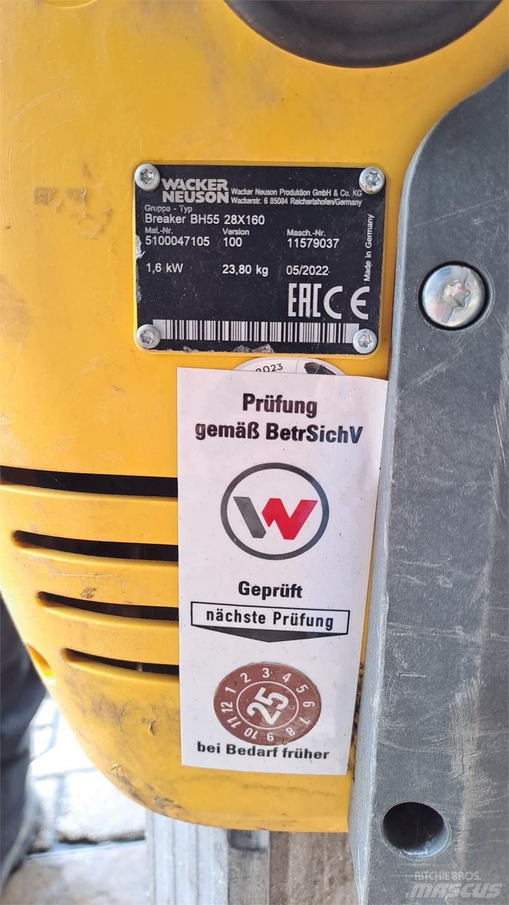 Wacker Neuson BH55 Vibro nabijači