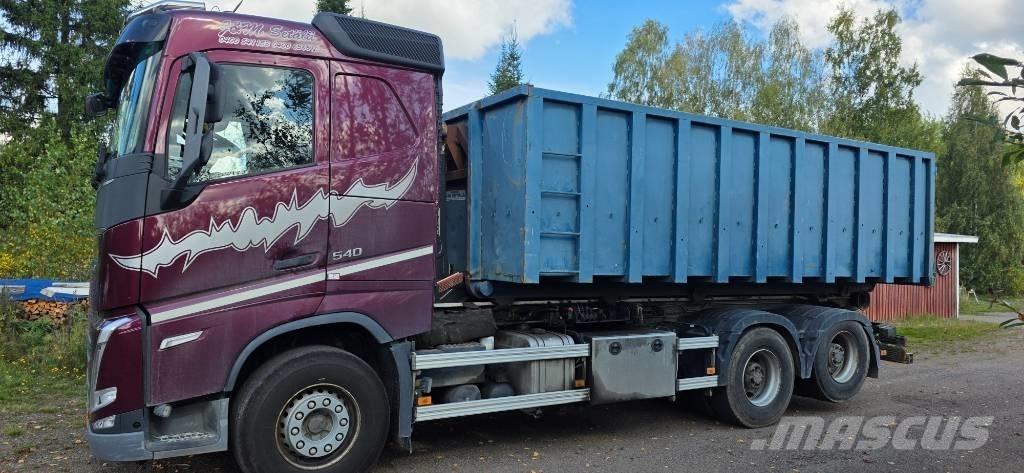 Volvo FH 13 540 Rol kiper kamioni sa kukom za podizanje tereta