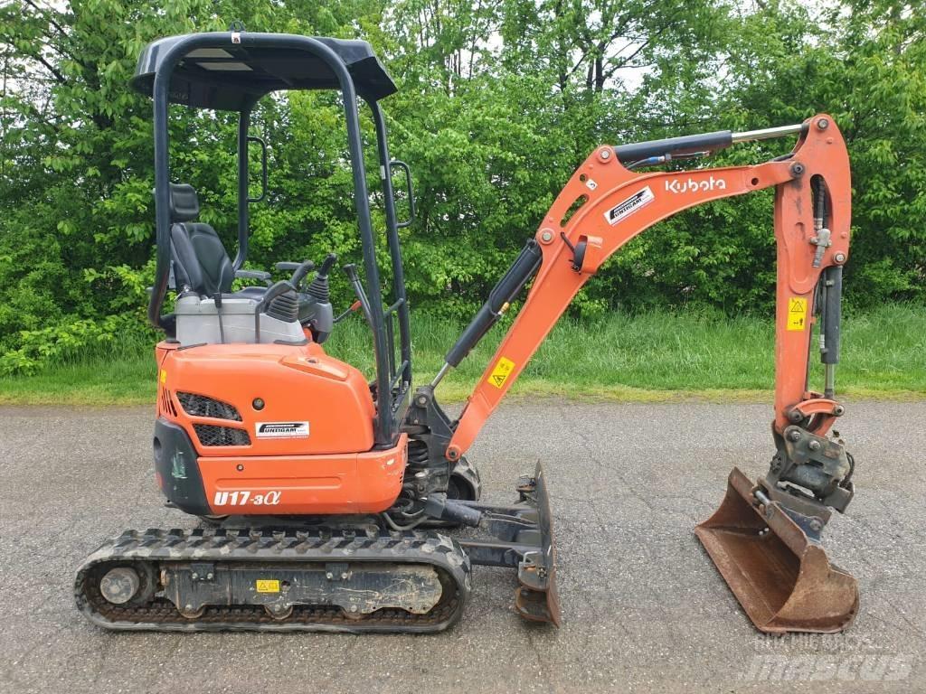 Kubota U 17-3a Mini bageri < 7t