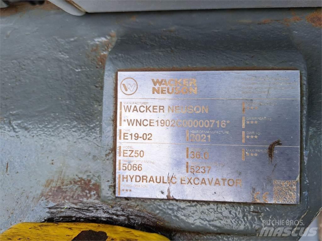 Wacker Neuson EZ50 Bageri guseničari