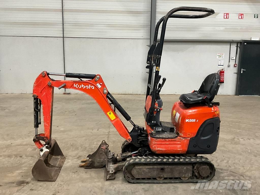 Kubota K 008-3 Mini bageri < 7t