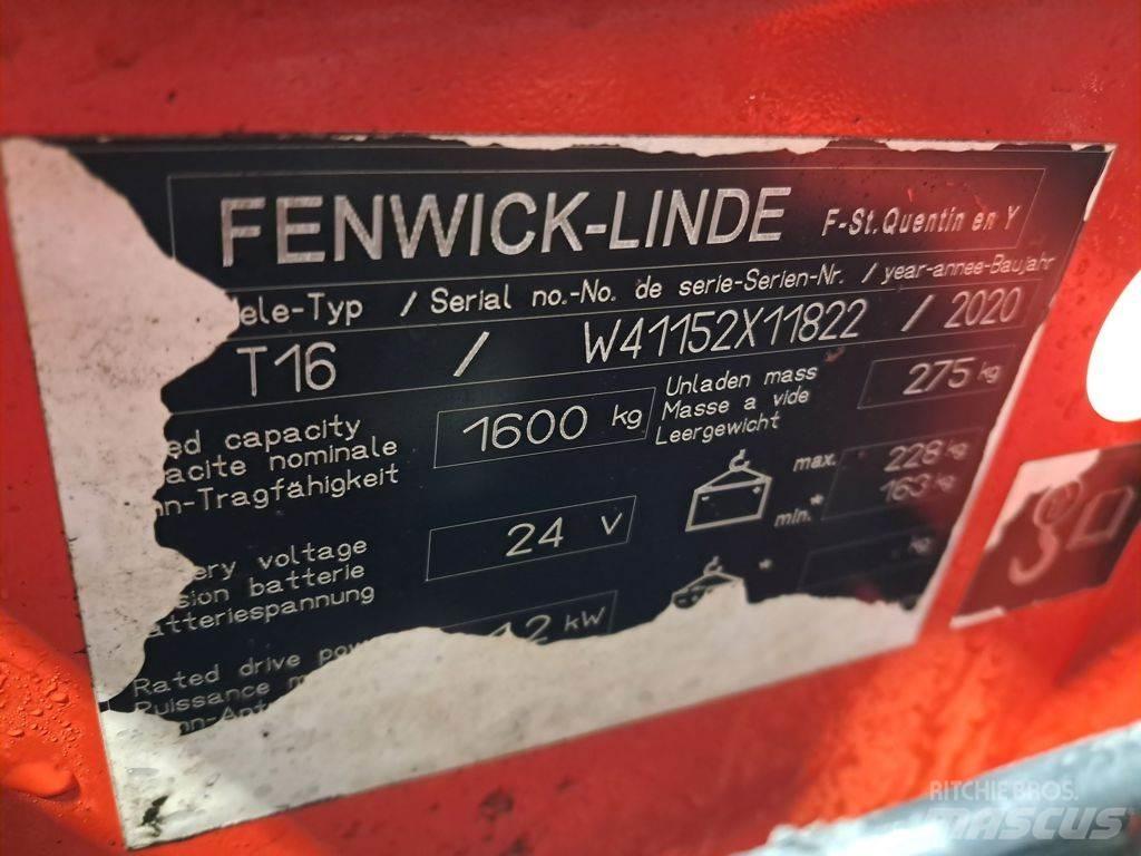 Linde T16 Nisko podizni električni viljuškar