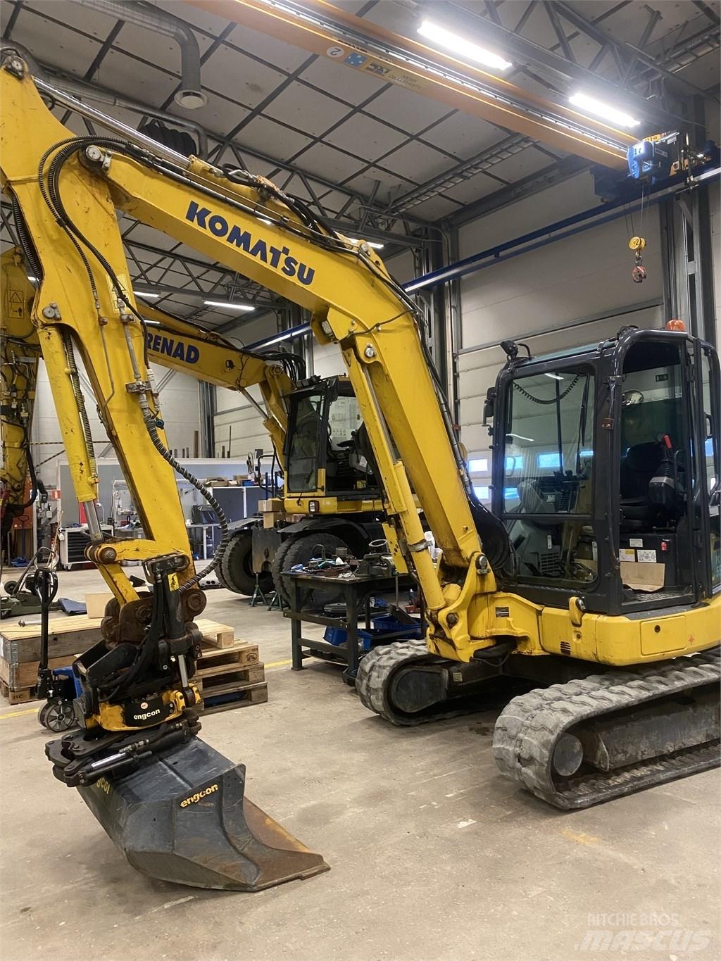 Komatsu PC55MR-5 Mini bageri < 7t