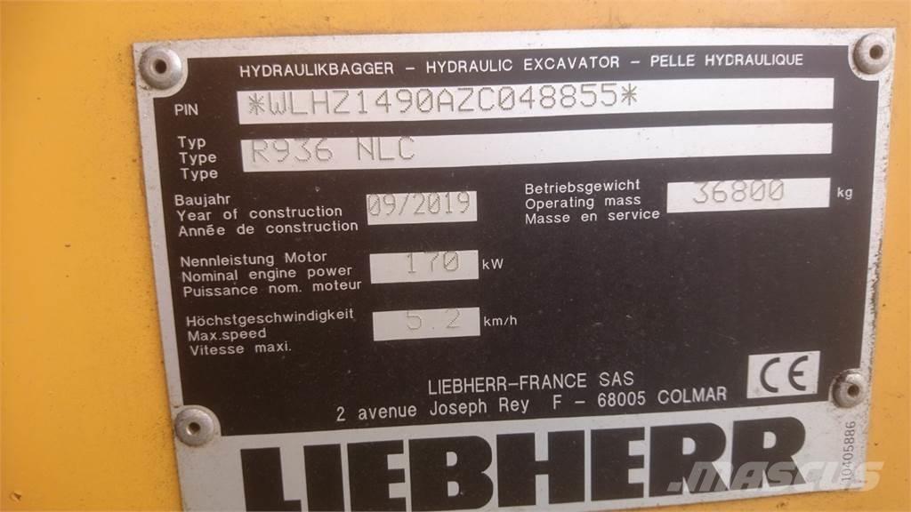 Liebherr R936 NLC Bageri guseničari
