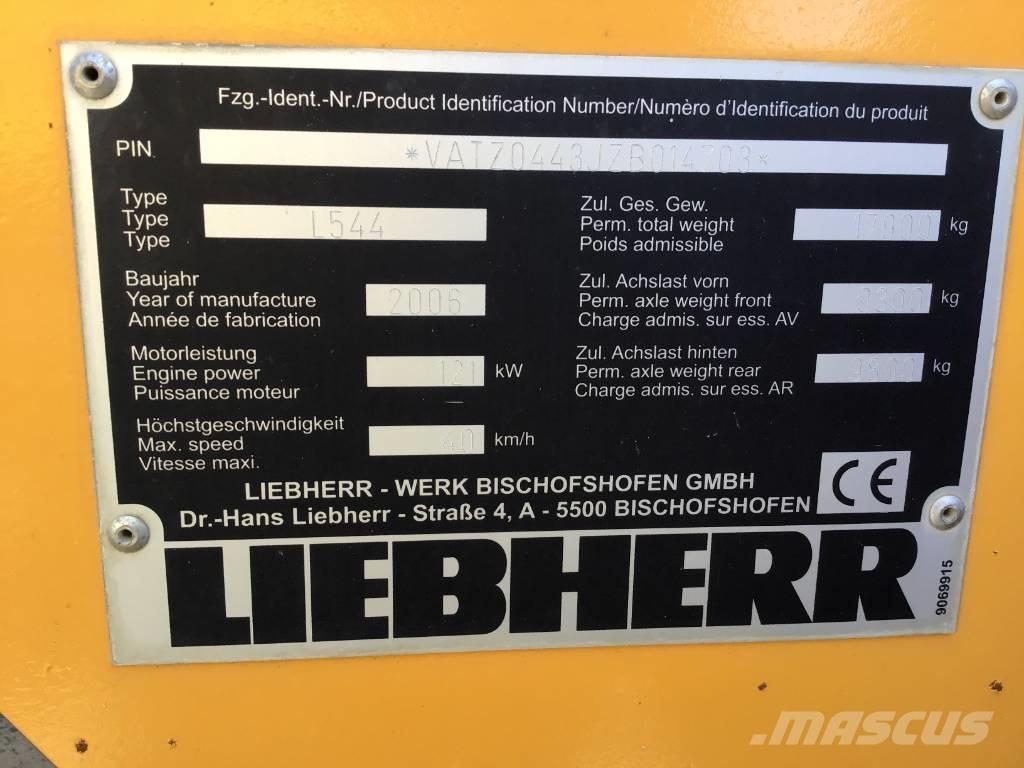 Liebherr L 544 Utovarivači na točkove