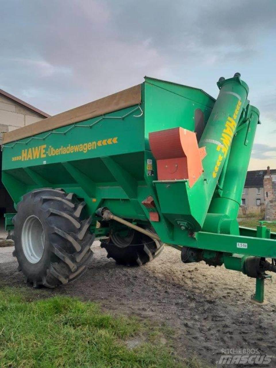 Hawe ULW 1500-E Prikolice za zrno