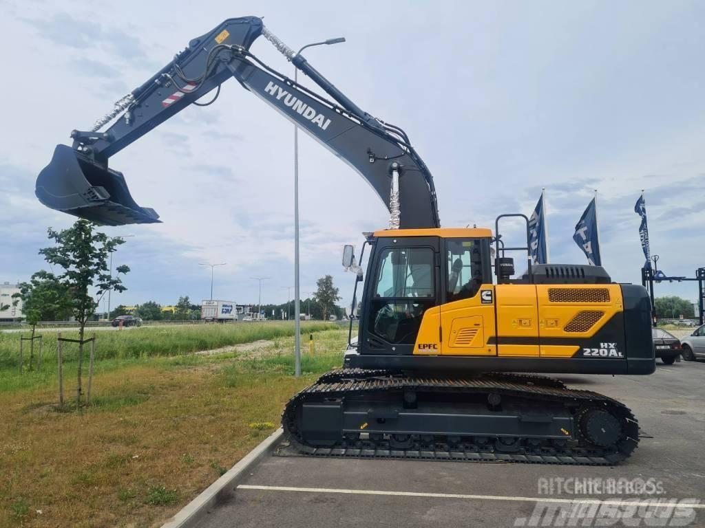 Hyundai HX220AL Bageri guseničari