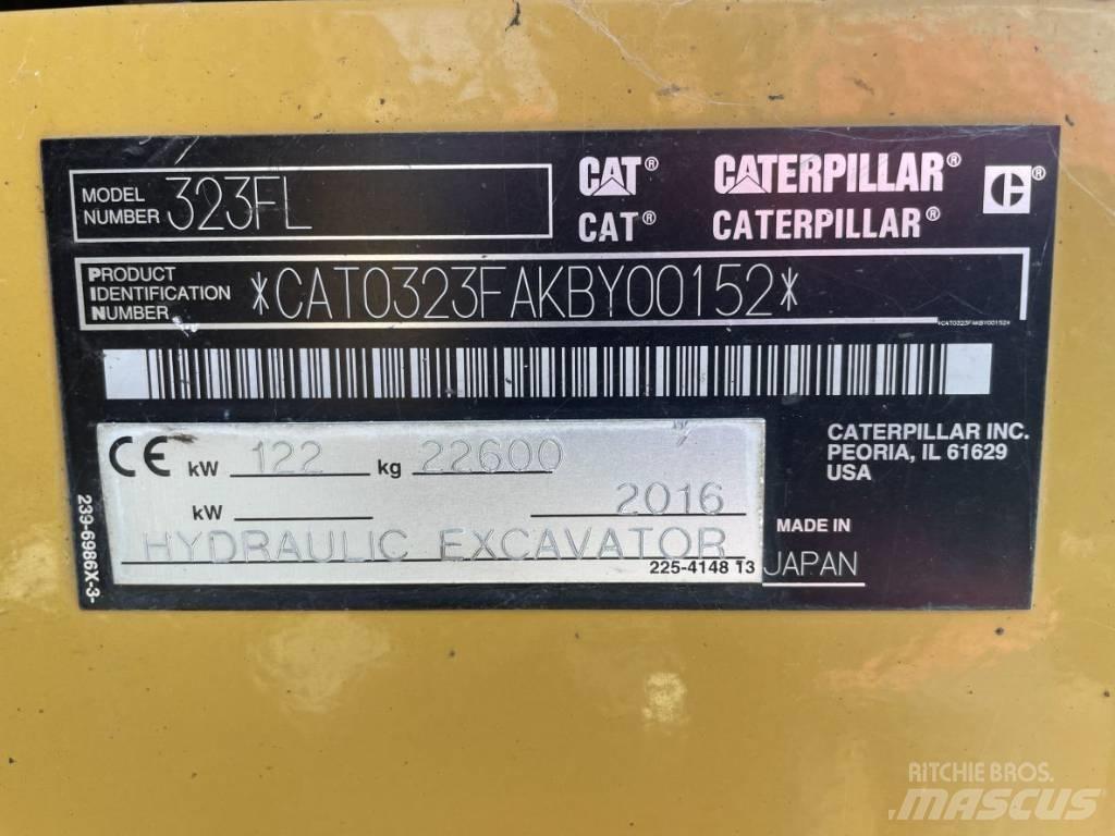 CAT 323F L Bageri guseničari
